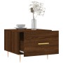 Plywood oak brown coffee table 50x50x40 cm by vidaXL, Coffee table - Ref: Foro24-829378, Price: 36,91 €, Discount: %