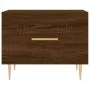 Plywood oak brown coffee table 50x50x40 cm by vidaXL, Coffee table - Ref: Foro24-829378, Price: 36,91 €, Discount: %