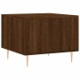 Plywood oak brown coffee table 50x50x40 cm by vidaXL, Coffee table - Ref: Foro24-829378, Price: 36,91 €, Discount: %