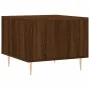 Plywood oak brown coffee table 50x50x40 cm by vidaXL, Coffee table - Ref: Foro24-829378, Price: 36,91 €, Discount: %