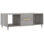 Mesa de centro madera contrachapada gris Sonoma 102x50x40 cm de vidaXL, Mesas de centro - Ref: Foro24-829282, Precio: 48,94 €...