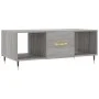 Mesa de centro madera contrachapada gris Sonoma 102x50x40 cm de vidaXL, Mesas de centro - Ref: Foro24-829282, Precio: 48,59 €...