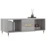 Mesa de centro madera contrachapada gris Sonoma 102x50x40 cm de vidaXL, Mesas de centro - Ref: Foro24-829282, Precio: 48,59 €...