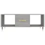 Mesa de centro madera contrachapada gris Sonoma 102x50x40 cm de vidaXL, Mesas de centro - Ref: Foro24-829282, Precio: 48,59 €...