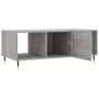 Mesa de centro madera contrachapada gris Sonoma 102x50x40 cm de vidaXL, Mesas de centro - Ref: Foro24-829282, Precio: 48,94 €...