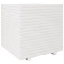 Jardinera madera maciza de pino blanco 70x70x72,5 cm