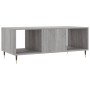 Mesa de centro madera contrachapada gris Sonoma 102x50x40 cm de vidaXL, Mesas de centro - Ref: Foro24-829282, Precio: 48,94 €...