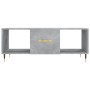 Mesa de centro madera contrachapada gris hormigón 102x50x40 cm de vidaXL, Mesas de centro - Ref: Foro24-829280, Precio: 47,63...