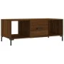 Couchtisch aus braunem Eichensperrholz, 102 x 50 x 40 cm von vidaXL, Couchtisch - Ref: Foro24-829307, Preis: 49,21 €, Rabatt: %