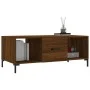 Couchtisch aus braunem Eichensperrholz, 102 x 50 x 40 cm von vidaXL, Couchtisch - Ref: Foro24-829307, Preis: 49,21 €, Rabatt: %