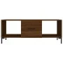 Couchtisch aus braunem Eichensperrholz, 102 x 50 x 40 cm von vidaXL, Couchtisch - Ref: Foro24-829307, Preis: 49,21 €, Rabatt: %