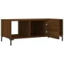 Couchtisch aus braunem Eichensperrholz, 102 x 50 x 40 cm von vidaXL, Couchtisch - Ref: Foro24-829307, Preis: 49,21 €, Rabatt: %