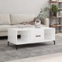 Couchtisch aus glänzend weißem Sperrholz, 102 x 50 x 40 cm von vidaXL, Couchtisch - Ref: Foro24-829302, Preis: 51,95 €, Rabat...