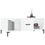Couchtisch aus glänzend weißem Sperrholz, 102 x 50 x 40 cm von vidaXL, Couchtisch - Ref: Foro24-829302, Preis: 51,95 €, Rabat...