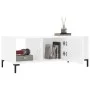 Couchtisch aus glänzend weißem Sperrholz, 102 x 50 x 40 cm von vidaXL, Couchtisch - Ref: Foro24-829302, Preis: 51,95 €, Rabat...