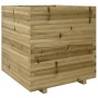 Jardinera madera de pino impregnada 70x70x72,5 cm