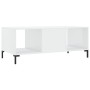 Couchtisch aus glänzend weißem Sperrholz, 102 x 50 x 40 cm von vidaXL, Couchtisch - Ref: Foro24-829302, Preis: 51,95 €, Rabat...