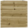 Jardinera madera de pino impregnada 70x70x72,5 cm