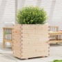 Jardinera madera maciza de pino 70x40x72,5 cm