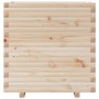 Jardinera madera maciza de pino 70x40x72,5 cm