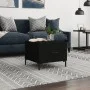 Couchtisch aus schwarzem Sperrholz, 50 x 50 x 40 cm von vidaXL, Couchtisch - Ref: Foro24-829398, Preis: 41,13 €, Rabatt: %