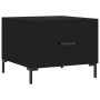 Black plywood coffee table 50x50x40 cm by vidaXL, Coffee table - Ref: Foro24-829398, Price: 41,13 €, Discount: %