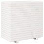 Jardinera madera maciza de pino blanco 70x40x72,5 cm