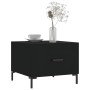 Black plywood coffee table 50x50x40 cm by vidaXL, Coffee table - Ref: Foro24-829398, Price: 41,13 €, Discount: %