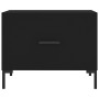 Black plywood coffee table 50x50x40 cm by vidaXL, Coffee table - Ref: Foro24-829398, Price: 41,13 €, Discount: %