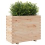 Jardinera madera maciza de pino 90x40x72,5 cm