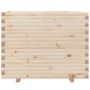 Jardinera madera maciza de pino 90x40x72,5 cm