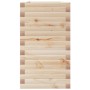 Jardinera madera maciza de pino 90x40x72,5 cm
