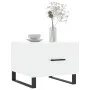 Weiß glänzender Couchtisch aus Holzwerkstoff, 50 x 50 x 40 cm von vidaXL, Couchtisch - Ref: Foro24-829448, Preis: 45,11 €, Ra...