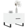 Weiß glänzender Couchtisch aus Holzwerkstoff, 50 x 50 x 40 cm von vidaXL, Couchtisch - Ref: Foro24-829448, Preis: 45,11 €, Ra...