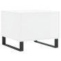 White gloss engineered wood coffee table 50x50x40 cm by vidaXL, Coffee table - Ref: Foro24-829448, Price: 45,11 €, Discount: %