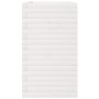 Jardinera madera maciza de pino blanco 90x40x72,5 cm