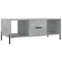 Plywood gray concrete coffee table 102x50x40 cm by vidaXL, Coffee table - Ref: Foro24-829312, Price: 54,93 €, Discount: %