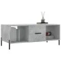 Mesa de centro madera contrachapada gris hormigón 102x50x40 cm de vidaXL, Mesas de centro - Ref: Foro24-829312, Precio: 54,93...
