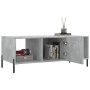Mesa de centro madera contrachapada gris hormigón 102x50x40 cm de vidaXL, Mesas de centro - Ref: Foro24-829312, Precio: 55,58 €
