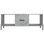 Couchtisch aus Sperrholz grauer Beton 102x50x40 cm von vidaXL, Couchtisch - Ref: Foro24-829312, Preis: 55,65 €, Rabatt: %