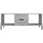 Mesa de centro madera contrachapada gris hormigón 102x50x40 cm de vidaXL, Mesas de centro - Ref: Foro24-829312, Precio: 54,93...