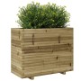 Jardinera madera de pino impregnada 90x40x72,5 cm