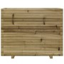 Jardinera madera de pino impregnada 90x40x72,5 cm