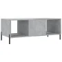 Mesa de centro madera contrachapada gris hormigón 102x50x40 cm de vidaXL, Mesas de centro - Ref: Foro24-829312, Precio: 54,93...