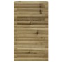Jardinera madera de pino impregnada 90x40x72,5 cm