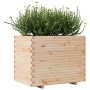 Jardinera madera maciza de pino 90x60x72,5 cm