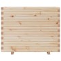 Jardinera madera maciza de pino 90x60x72,5 cm
