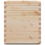 Jardinera madera maciza de pino 90x60x72,5 cm