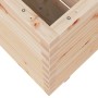 Jardinera madera maciza de pino 90x60x72,5 cm