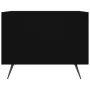 Black engineered wood coffee table 50x50x40 cm by vidaXL, Coffee table - Ref: Foro24-829334, Price: 41,21 €, Discount: %